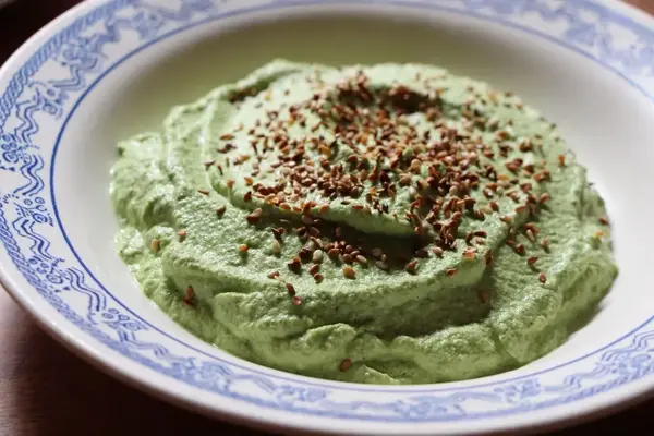 Tartinade Amandes, courgettes et persil